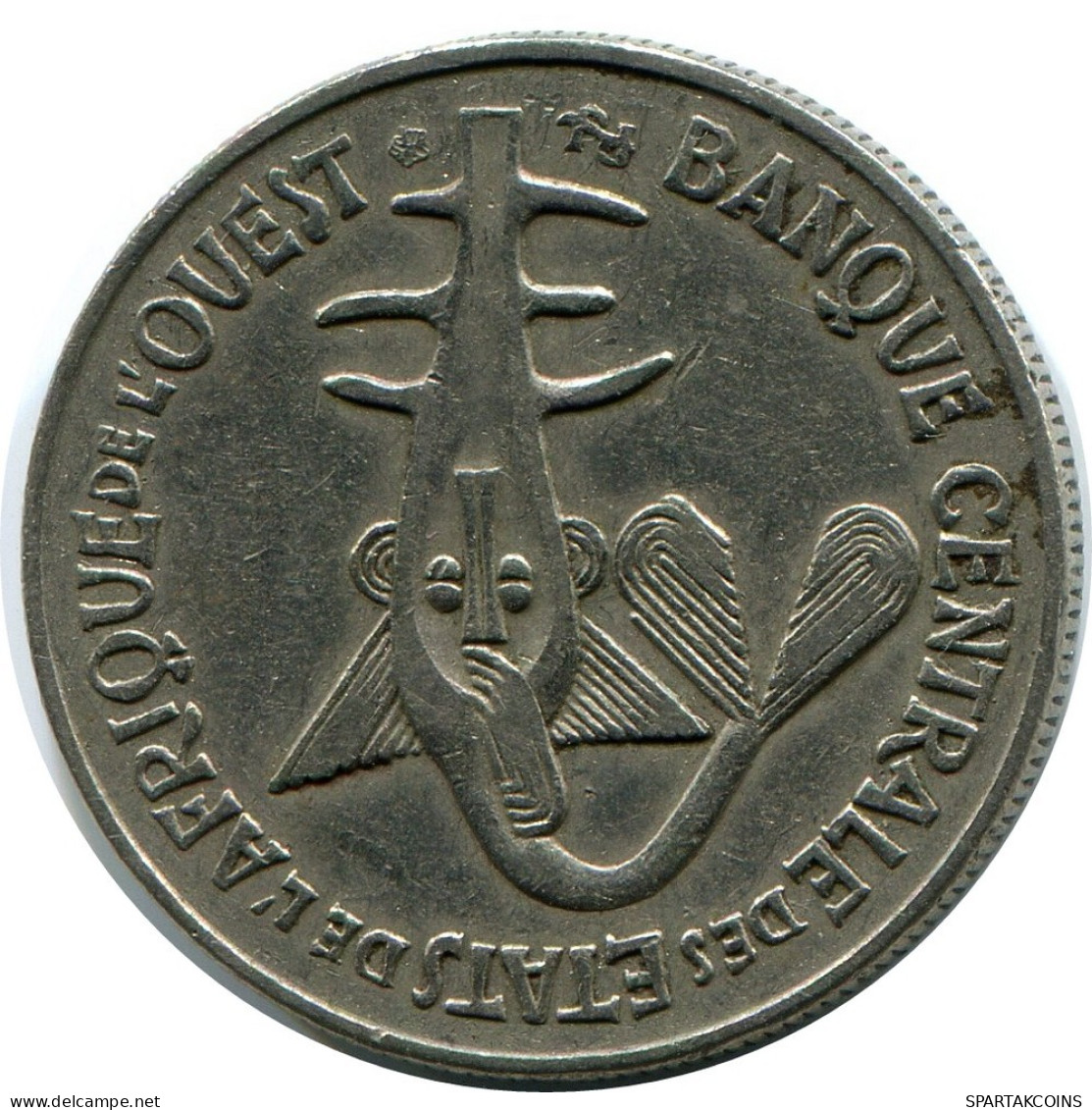 50 FRANCS 1985 WESTERN AFRICAN STATES Moneda #AP957.E.A - Autres – Afrique