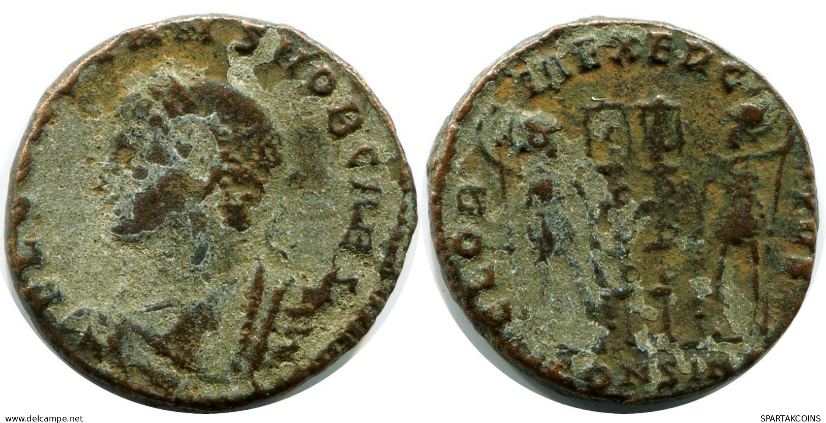 CONSTANS MINTED IN CONSTANTINOPLE FROM THE ROYAL ONTARIO MUSEUM #ANC11948.14.F.A - El Imperio Christiano (307 / 363)
