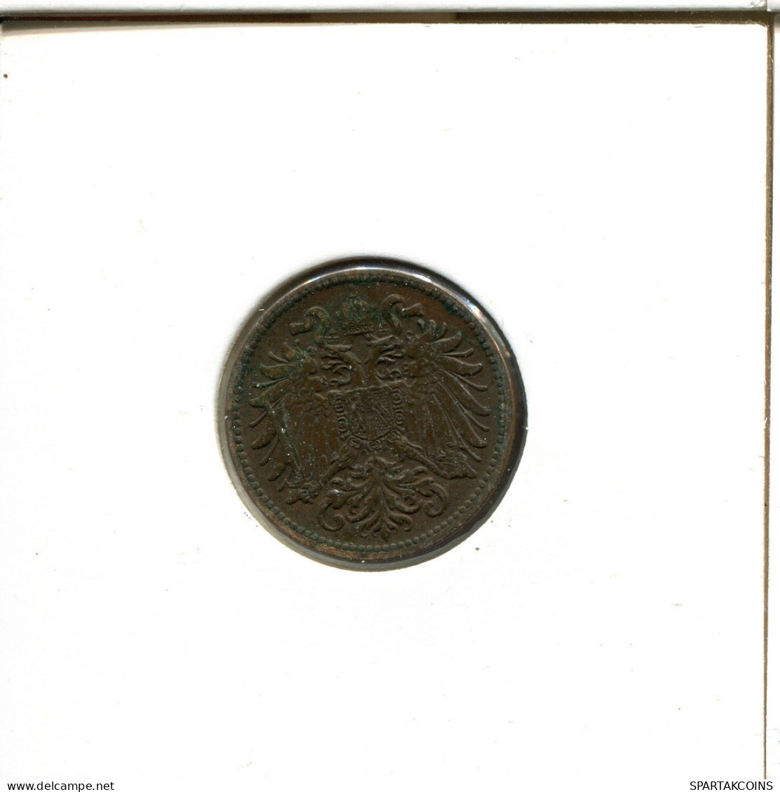 2 HELLER 1912 AUSTRIA Coin #AT462.U.A - Oesterreich