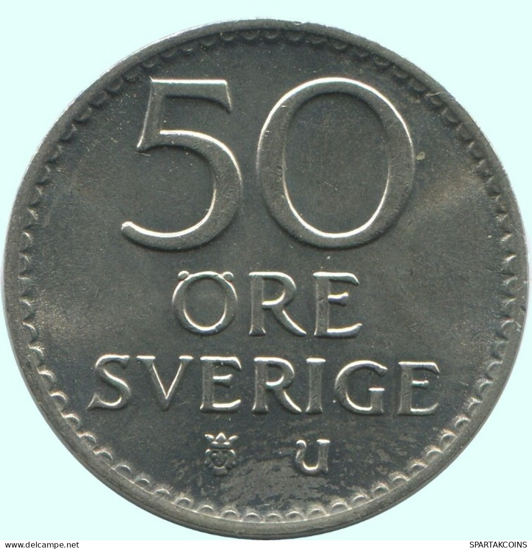 50 ORE 1965 SUÈDE SWEDEN Pièce #AC723.2.F.A - Schweden