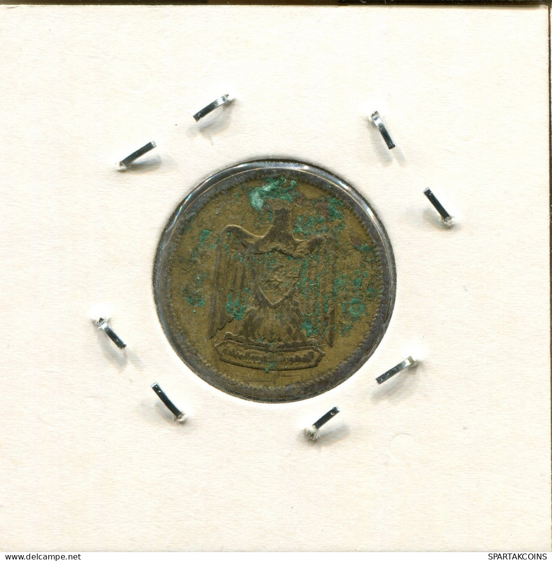 5 MILLIEMES 1960 ÄGYPTEN EGYPT Islamisch Münze #AS112.D.A - Egypte