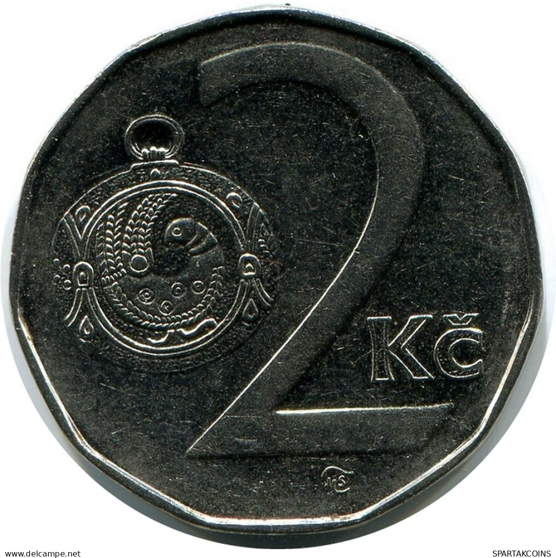 2 KORUN 1996 REPÚBLICA CHECA CZECH REPUBLIC Moneda #AR218.E.A - Tchéquie