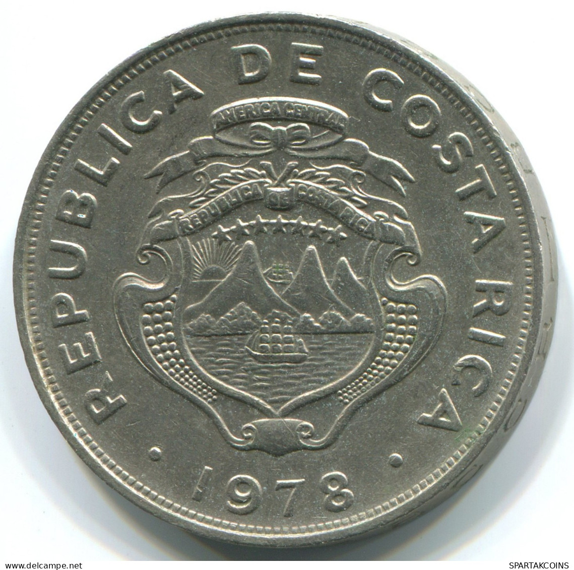 1 COLON 1978 COSTA RICA Pièce #WW1169.F.A - Costa Rica