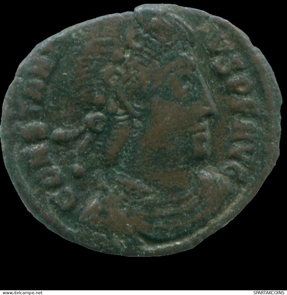 CONSTANTINE SISCIA Mint ( ASIS ) GLORIA EXERCITVS TWO SOLDIERS #ANC13249.18.D.A - L'Empire Chrétien (307 à 363)