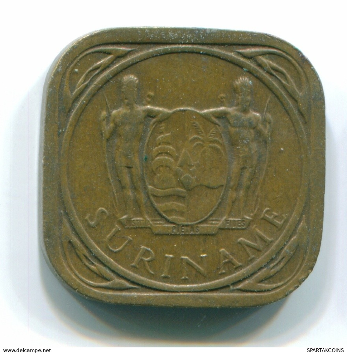 5 CENTS 1972 SURINAM NIEDERLANDE Nickel-Brass Koloniale Münze #S12987.D.A - Surinam 1975 - ...