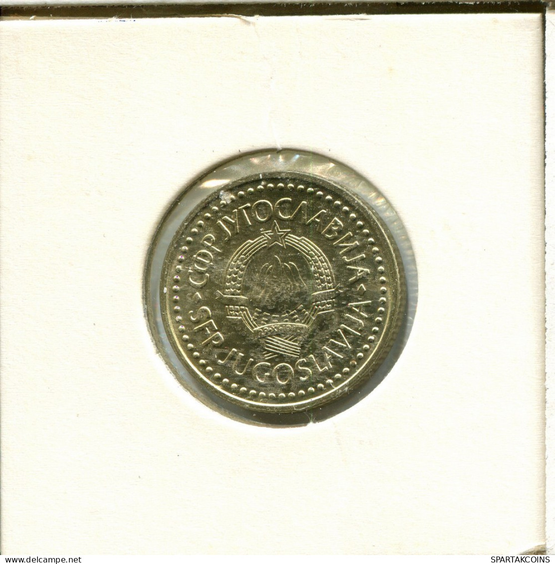 2 DINARA 1982 YUGOSLAVIA Moneda #AV147.E.A - Yougoslavie