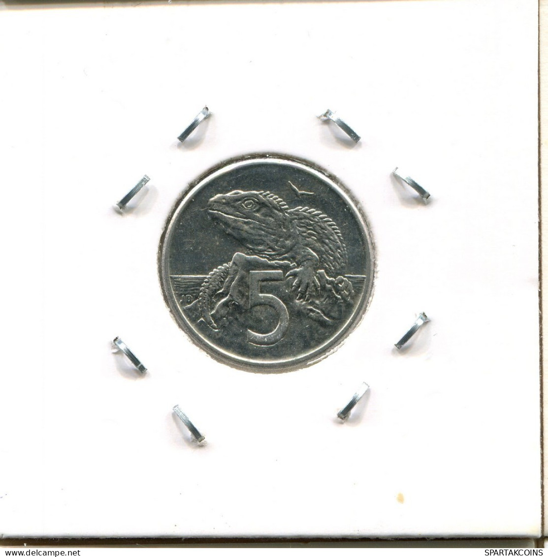 5 CENTS 1996 NEUSEELAND NEW ZEALAND Münze #AS235.D.A - New Zealand