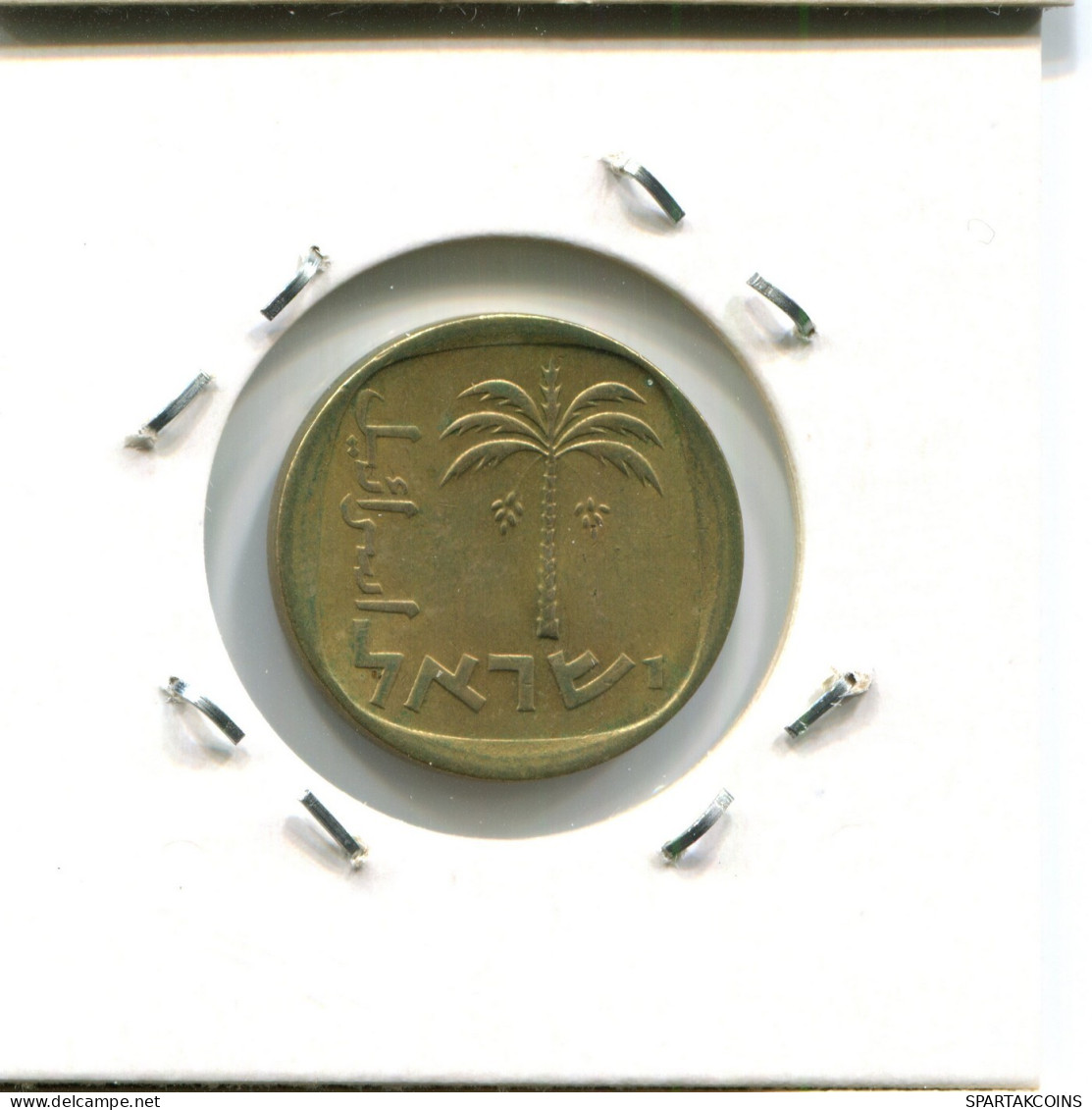 10 AGOROT 1975 ISRAEL Moneda #AW738.E.A - Israel