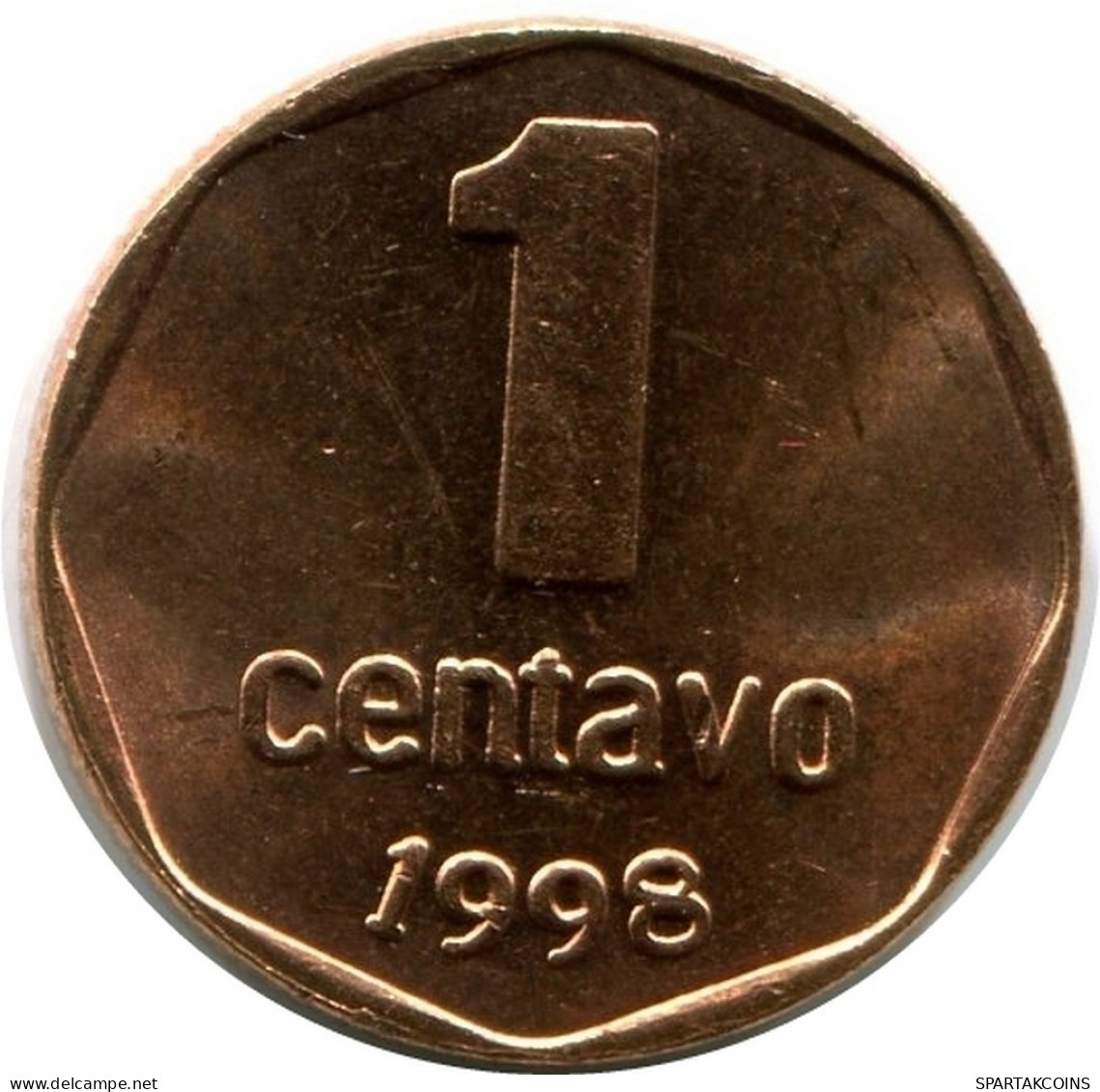 1 CENTAVO 1998 ARGENTINE ARGENTINA Pièce UNC #M10130.F.A - Argentinië