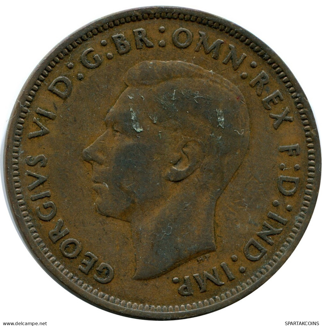 PENNY 1944 UK GBAN BRETAÑA GREAT BRITAIN Moneda #AZ623.E.A - D. 1 Penny