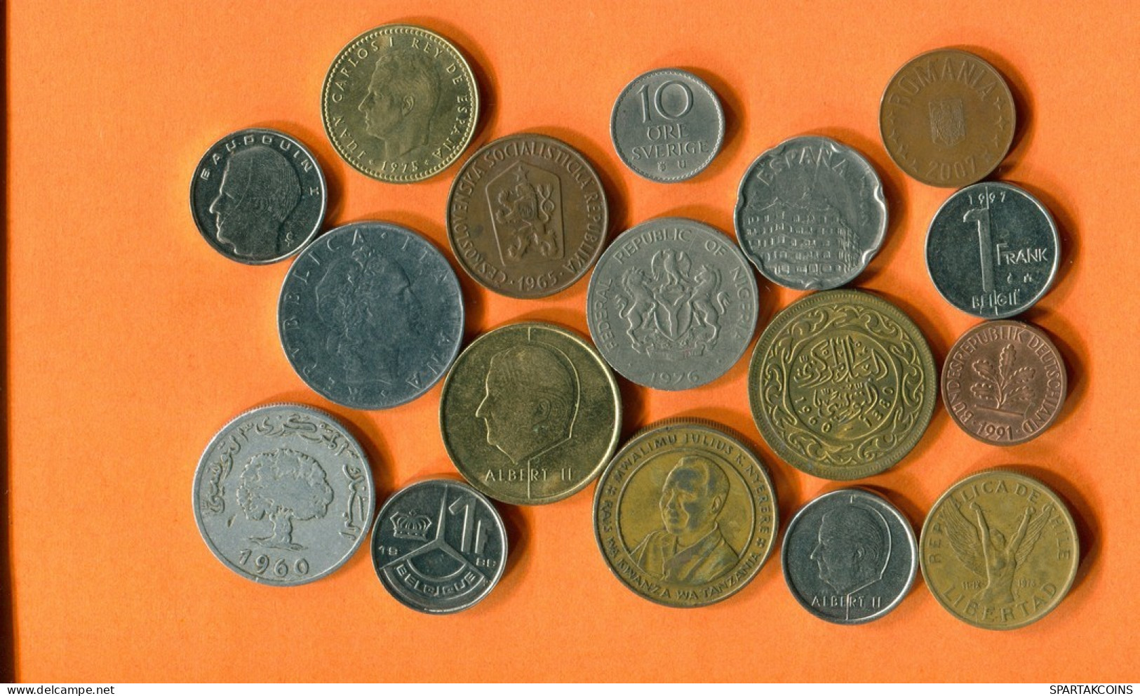 Collection MUNDO Moneda Lote Mixto Diferentes PAÍSES Y REGIONES #L10055.2.E.A - Andere & Zonder Classificatie