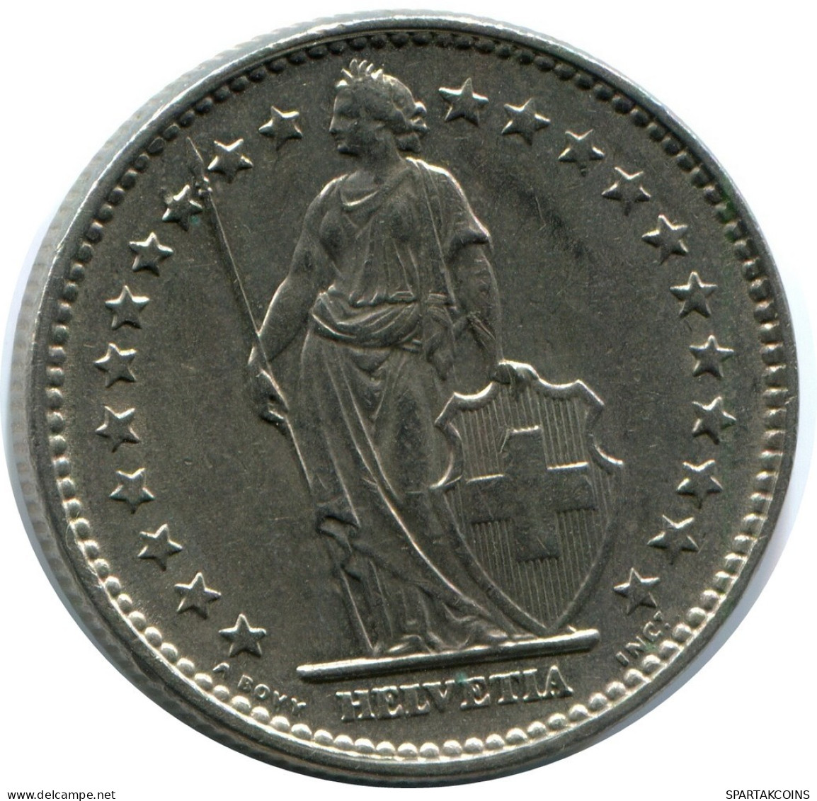 2 FRANCS 1969 SUIZA SWITZERLAND Moneda #AZ145.E.A - Sonstige & Ohne Zuordnung