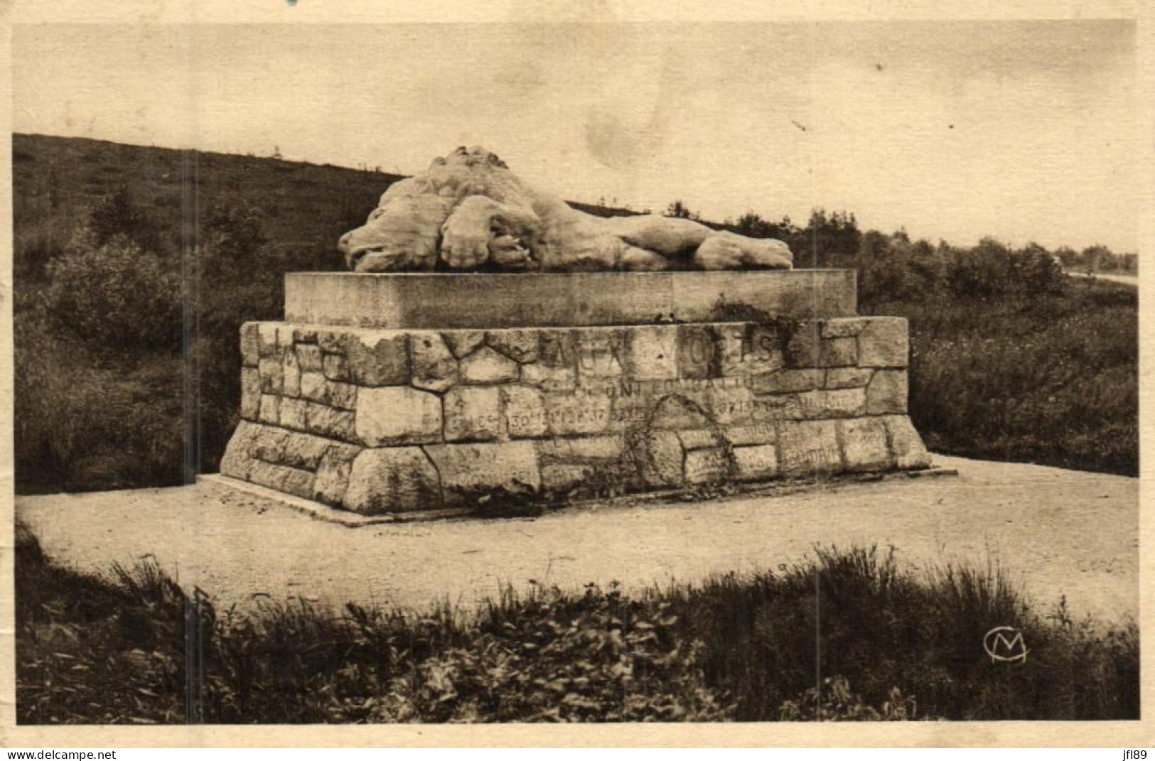 France > [55] Meuse > Verdun - Monument Au Carrefour Sainte Fine - Association De La 130em Division - 7928 - Verdun