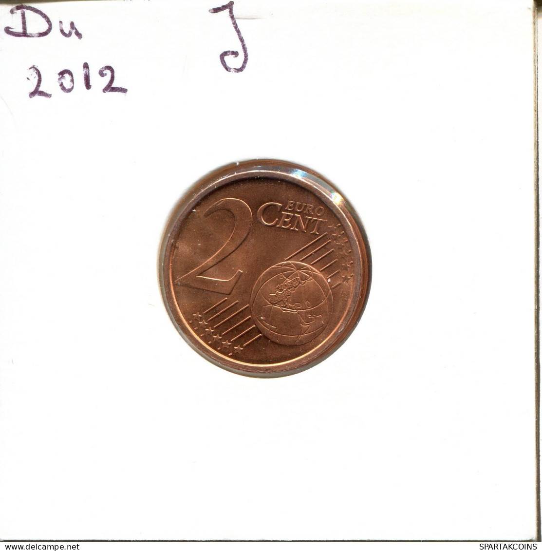 2 EURO CENTS 2012 ALEMANIA Moneda GERMANY #EU147.E.A - Allemagne