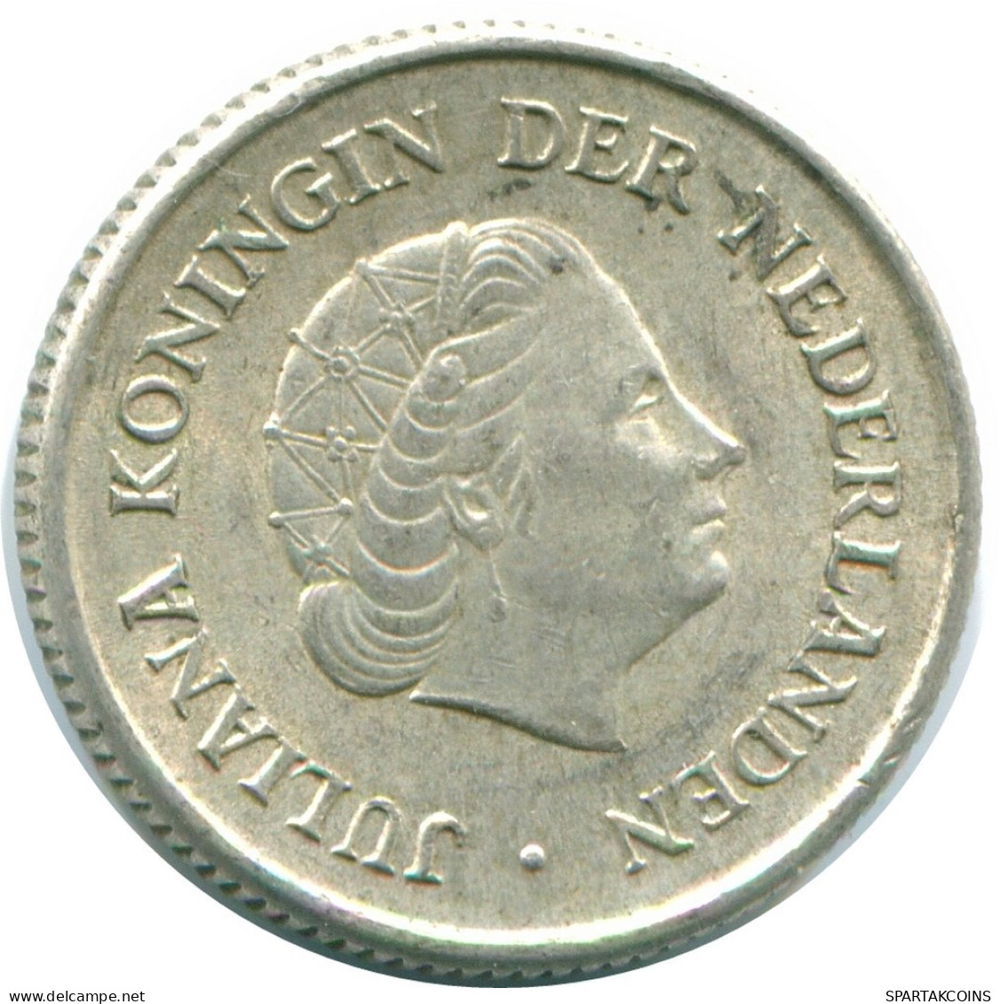 1/4 GULDEN 1967 ANTILLES NÉERLANDAISES ARGENT Colonial Pièce #NL11486.4.F.A - Antillas Neerlandesas