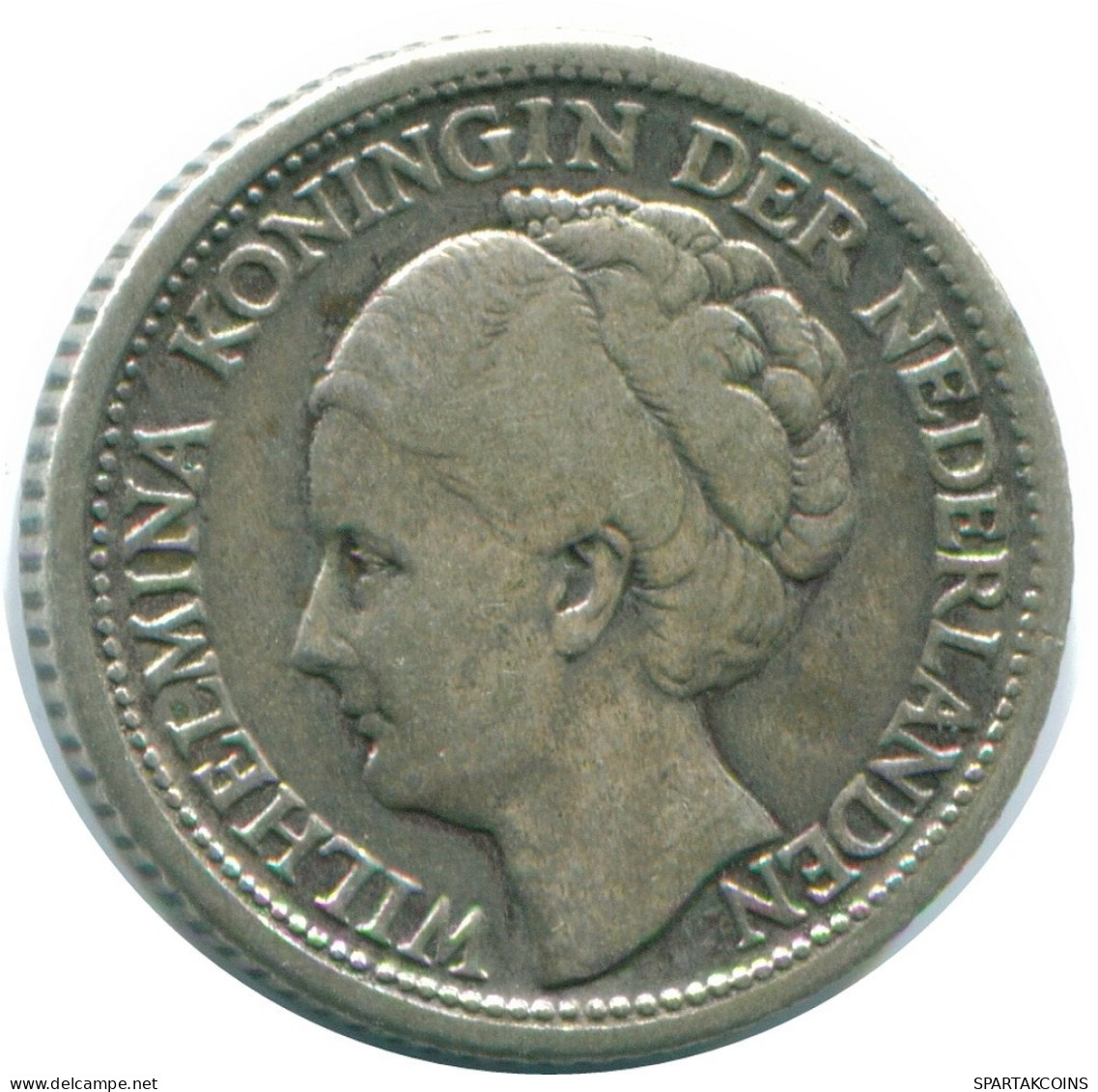 1/4 GULDEN 1944 CURACAO Netherlands SILVER Colonial Coin #NL10622.4.U.A - Curaçao