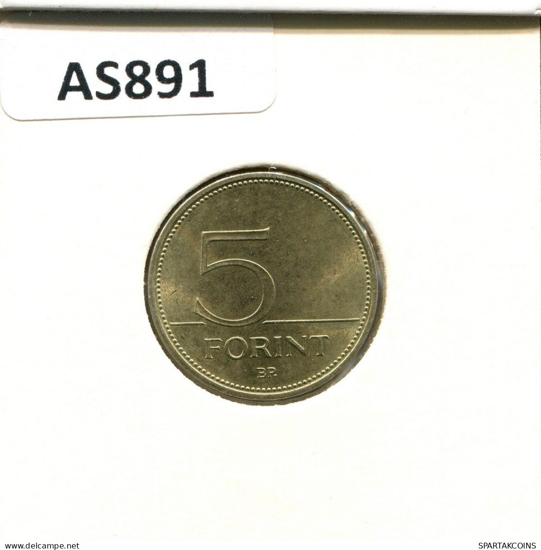 5 FORINT 1993 HUNGARY Coin #AS891.U.A - Hungary