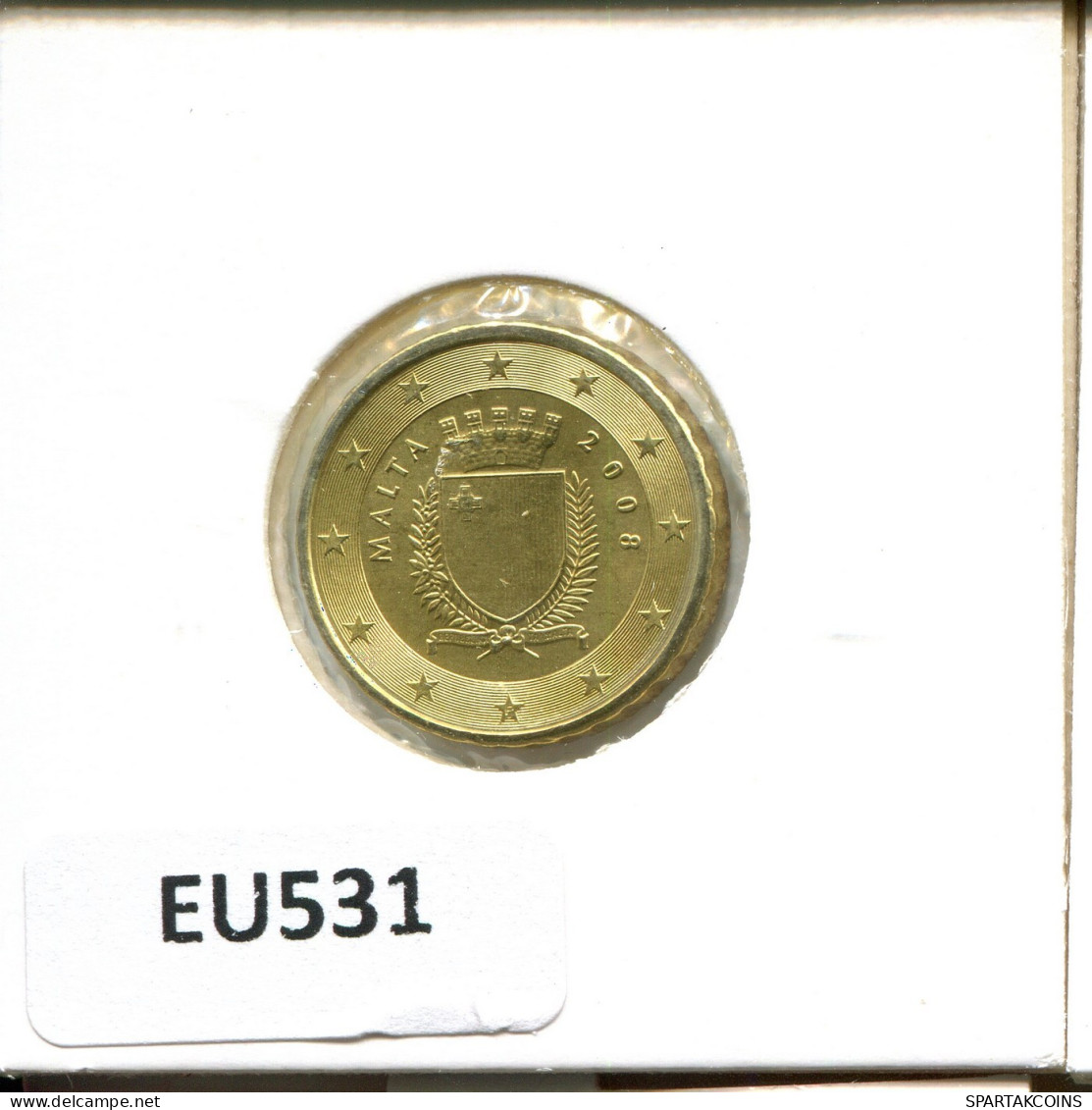 10 EURO CENTS 2008 MALTA Münze #EU531.D.A - Malta