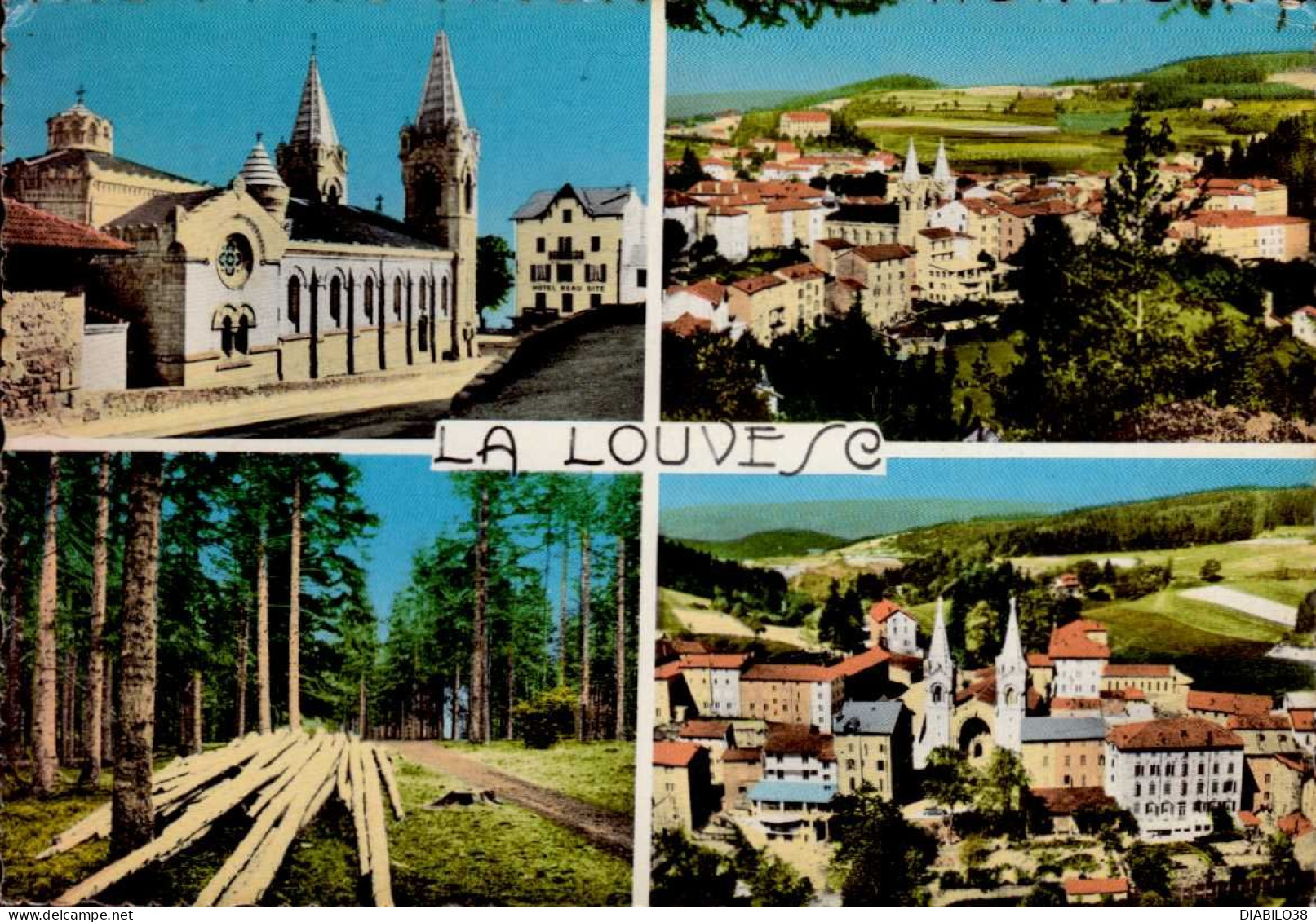 LA LOUVESC   ( ARDECHE )   MULTI-VUES - La Louvesc