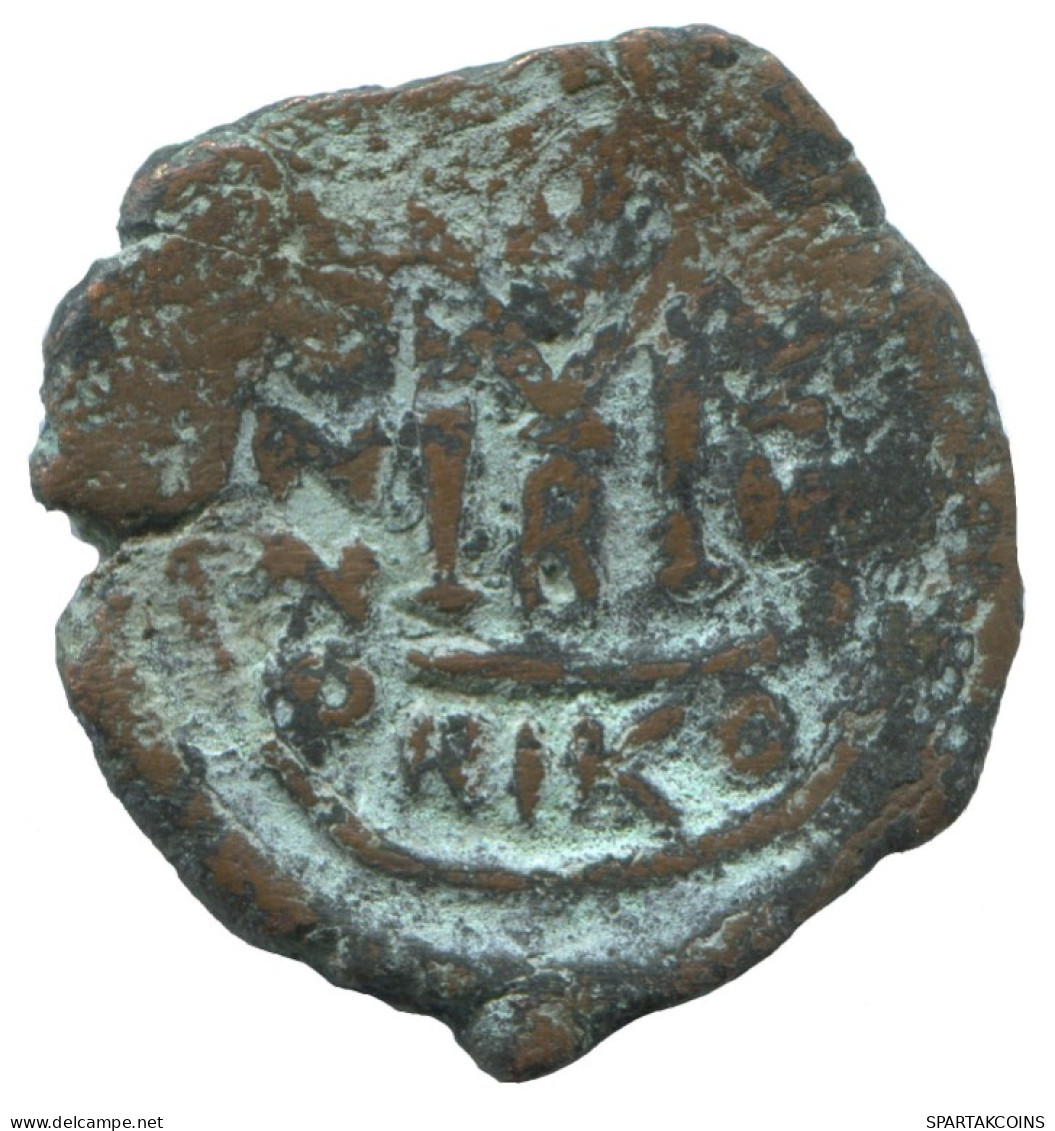 HERACLIUS FOLLIS AUTHENTIC ORIGINAL ANCIENT BYZANTINE Coin 11g/31mm #AA512.19.U.A - Byzantinische Münzen