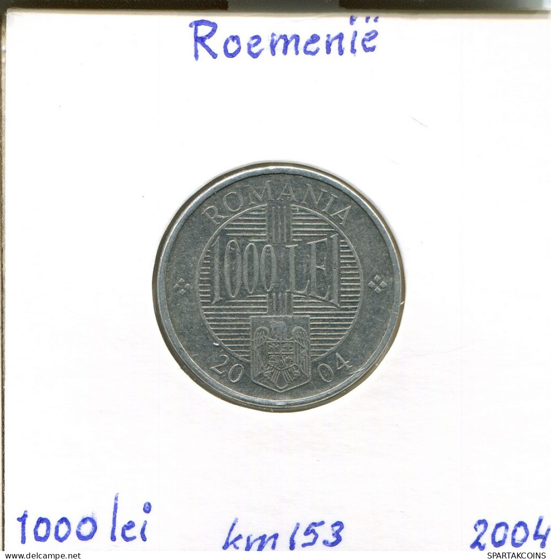 1000 LEI 2004 ROUMANIE ROMANIA Pièce #AP701.2.F.A - Rumänien