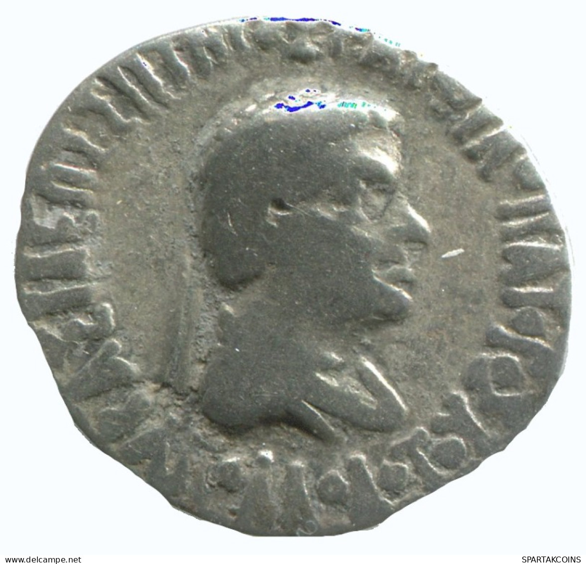 BAKTRIA APOLLODOTOS II SOTER PHILOPATOR MEGAS AR DRACHM 2.1g/17mm GRIECHISCHE Münze #AA282.40.D.A - Griegas