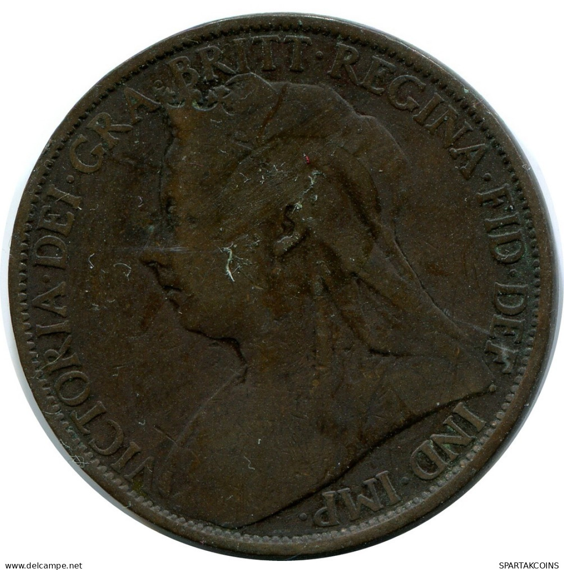 PENNY 1900 UK GROßBRITANNIEN GREAT BRITAIN Münze #AZ751.D.A - D. 1 Penny