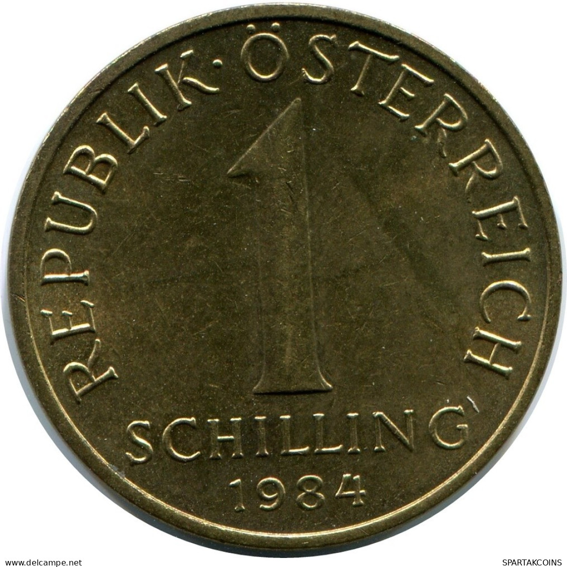 1 SCHILLING 1984 ÖSTERREICH AUSTRIA Münze #AW816.D.A - Oesterreich