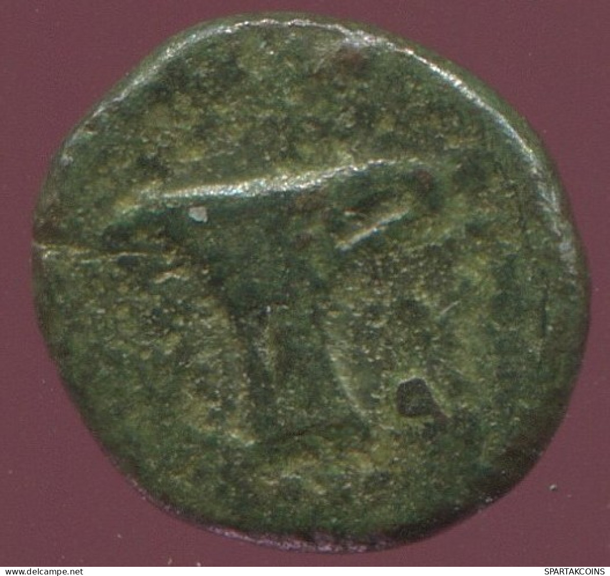 OIL LAMP Antike Authentische Original GRIECHISCHE Münze 0.9g/10mm #ANT1499.9.D.A - Greek