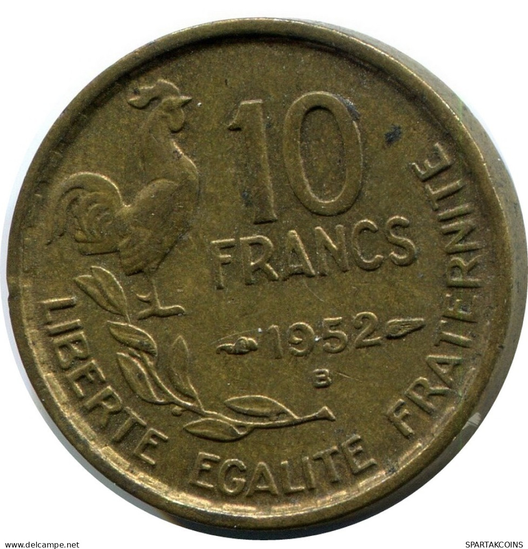 10 FRANCS 1952 FRANCE Pièce #AX877.F.A - 10 Francs