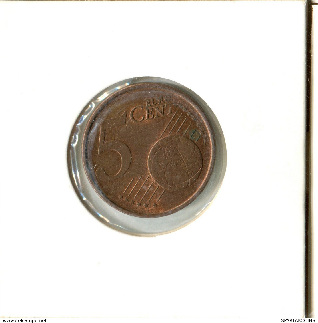 5 EURO CENTS 2002 PORTUGAL Moneda #EU538.E.A - Portugal