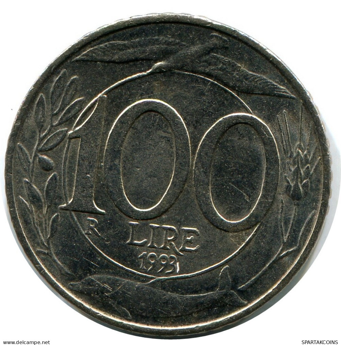 100 LIRE 1993 ITALIA ITALY Moneda #AZ525.E.A - 100 Lire
