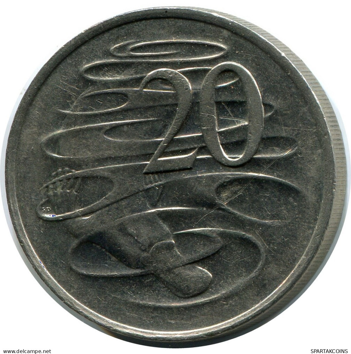 20 CENTS 1981 AUSTRALIA Coin #AR896.U.A - 20 Cents