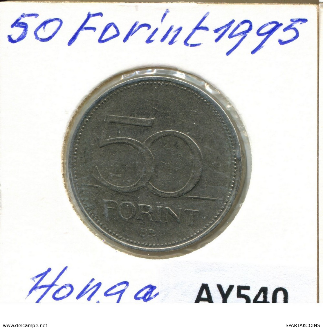 50 FORINT 1995 SIEBENBÜRGEN HUNGARY Münze #AY540.D.A - Hongrie