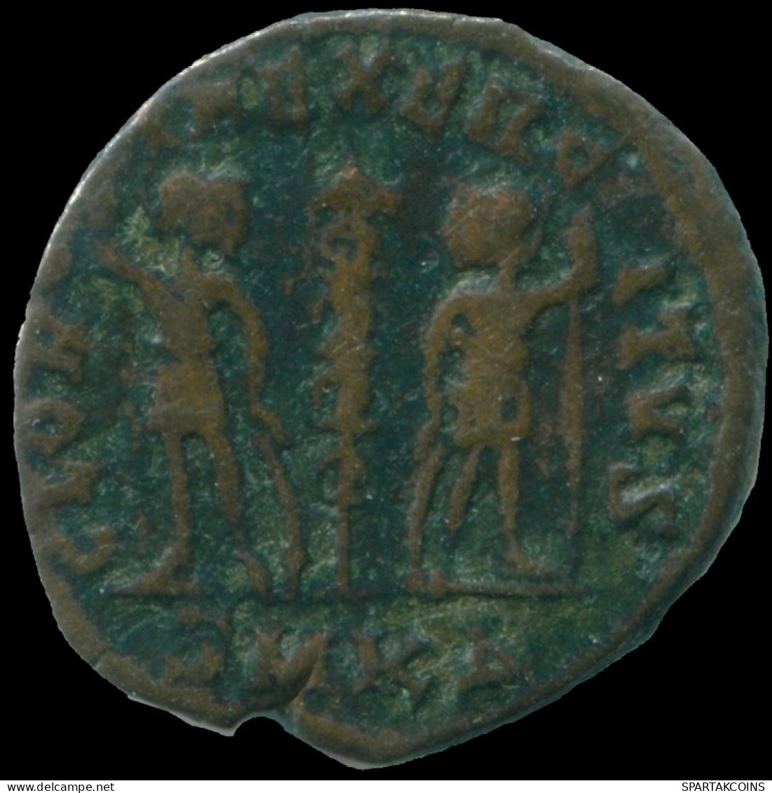 CONSTANS GLORIA EXERCITVS TWO SOLDIERS #ANC13198.18.U.A - The Christian Empire (307 AD To 363 AD)