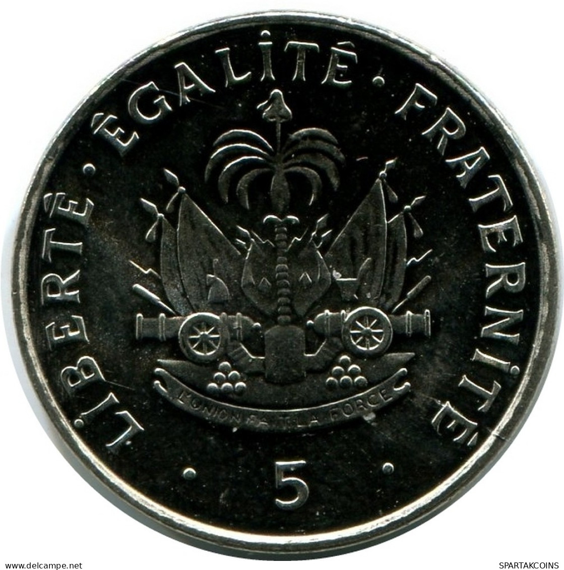 5 CENTIMES 1997 HAITI UNC Coin #M10396.U.A - Haïti