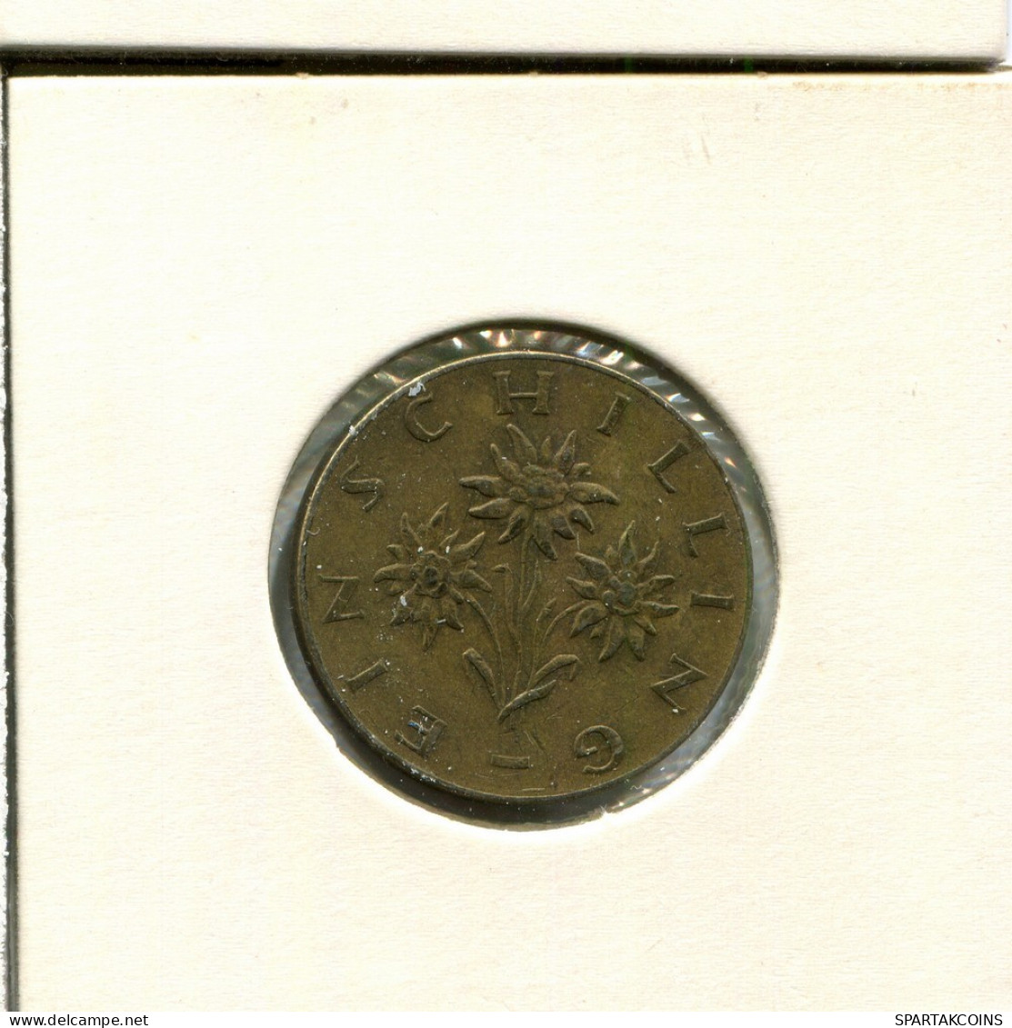 1 SCHILLING 1963 AUSTRIA Coin #AV071.U.A - Oesterreich