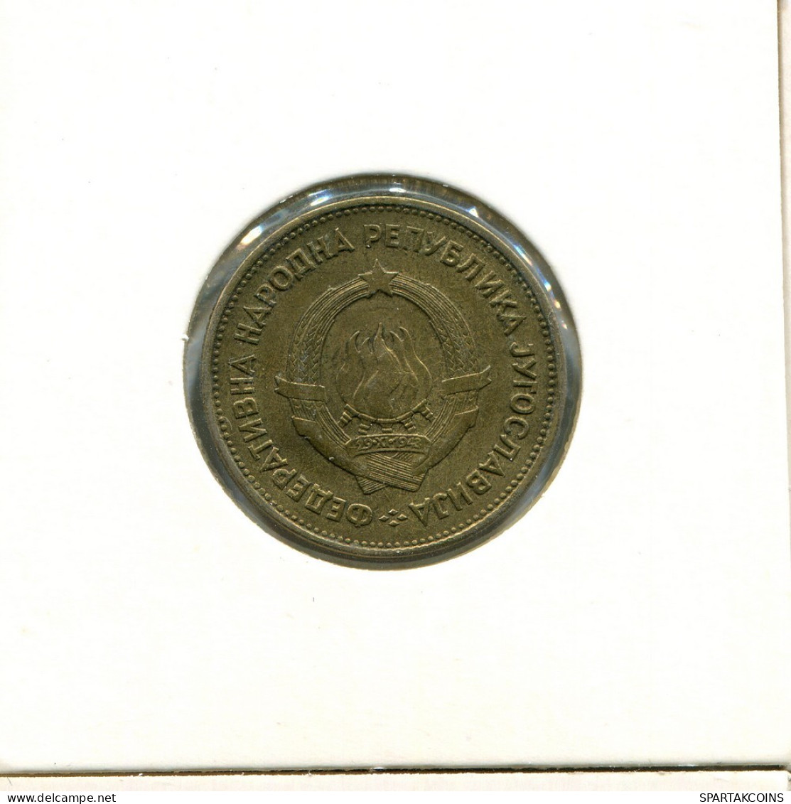 20 DINARA 1955 YUGOSLAVIA Coin #AR660.U.A - Yougoslavie