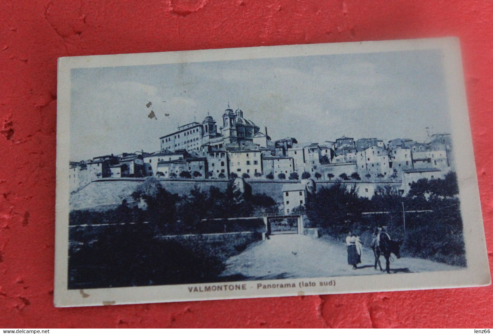 Roma Valmontone Lato Sud Animata 1921 Ed. Bianchi - Other & Unclassified