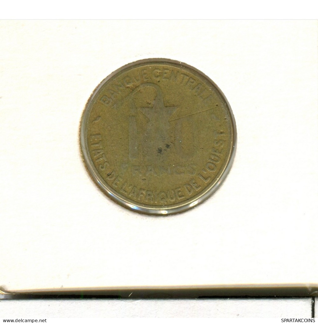 10 FRANCS CFA 1967 Western African States (BCEAO) Moneda #AT040.E.A - Sonstige – Afrika