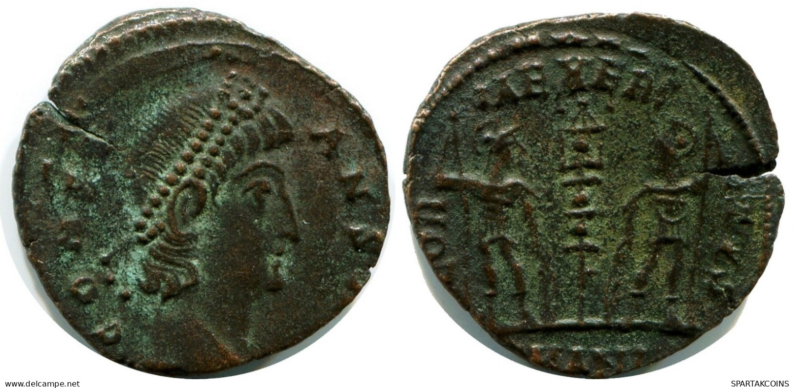 CONSTANS MINTED IN ANTIOCH FROM THE ROYAL ONTARIO MUSEUM #ANC11829.14.D.A - L'Empire Chrétien (307 à 363)