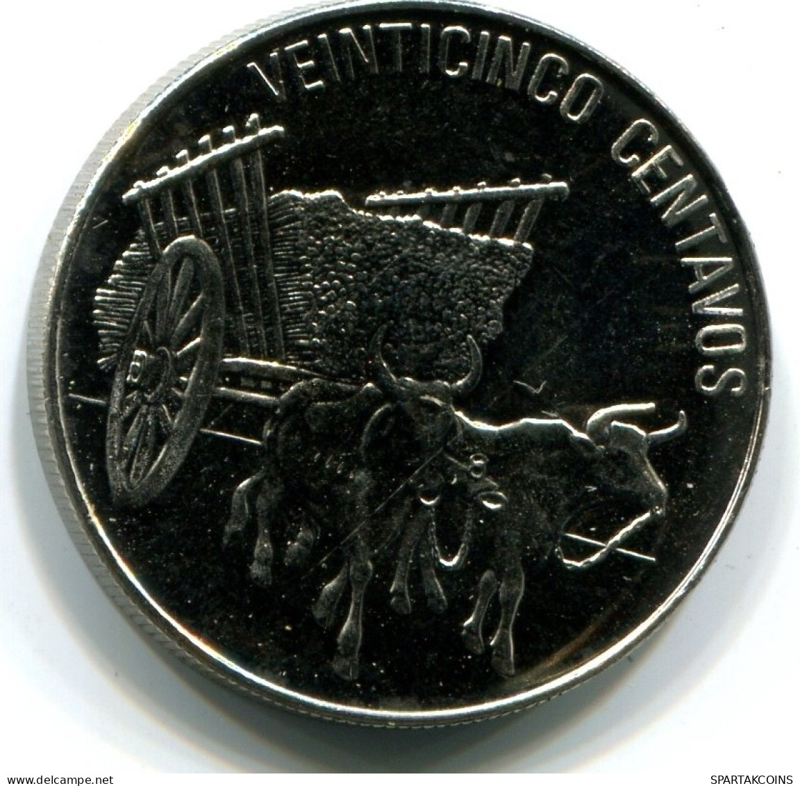 25 CENTAVOS 1991 REPUBLICA DOMINICANA UNC Münze #W11155.D.A - Dominikanische Rep.