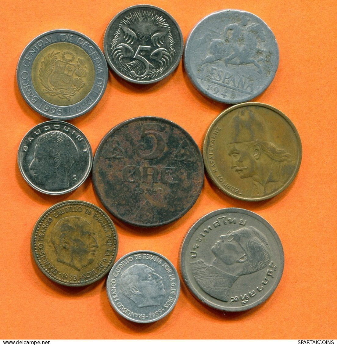 Collection MUNDO Moneda Lote Mixto Diferentes PAÍSES Y REGIONES #L10196.1.E.A - Altri & Non Classificati