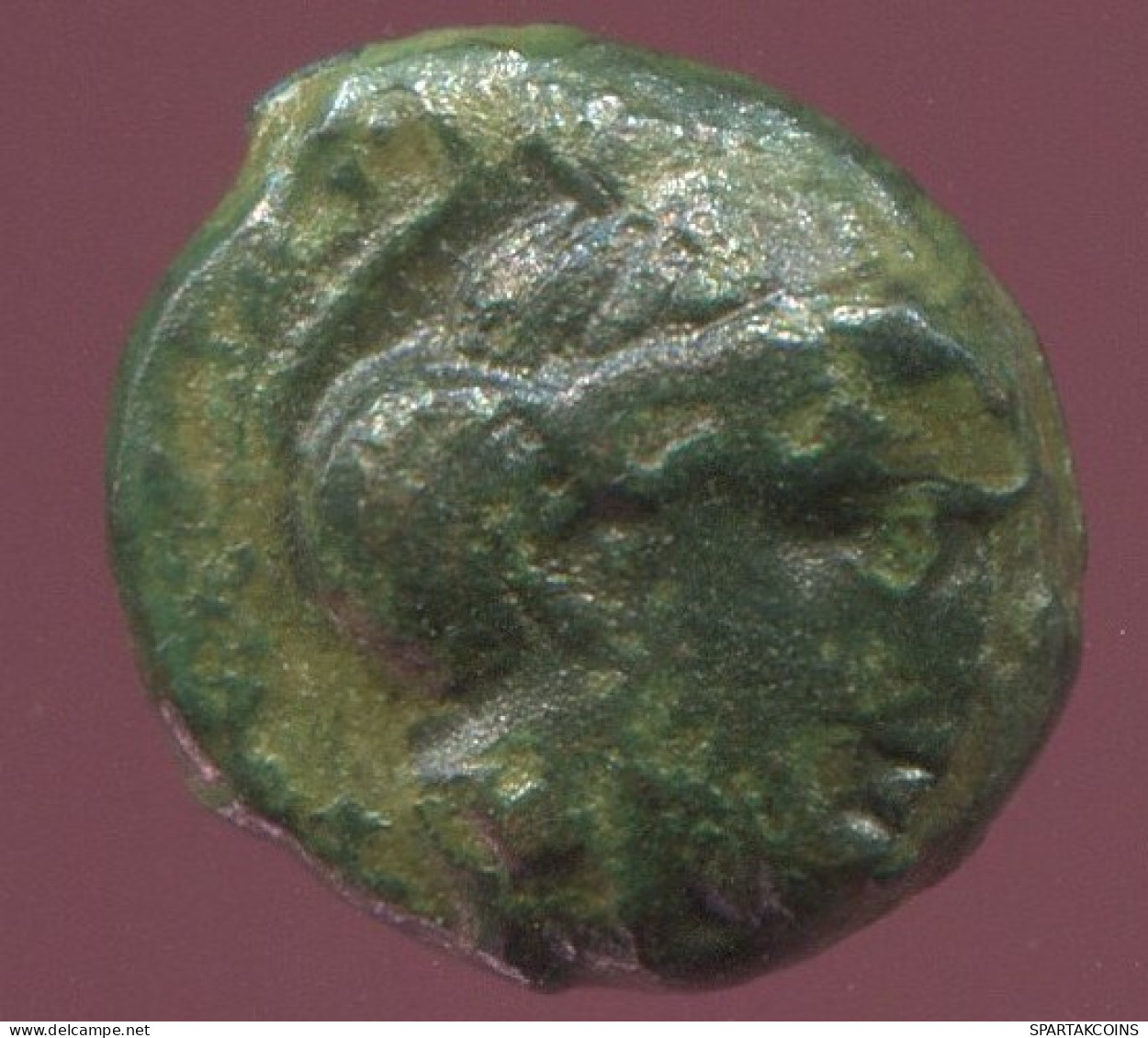 Antiguo Auténtico Original GRIEGO Moneda 1.2g/10mm #ANT1510.9.E.A - Griechische Münzen