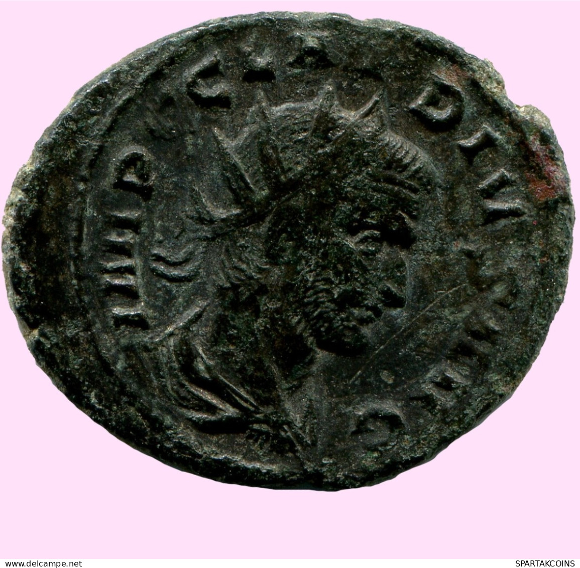 CLAUDIUS II GOTHICUS ANTONINIANUS RÖMISCHEN KAISERZEIT Münze #ANC11977.25.D.A - La Crisis Militar (235 / 284)