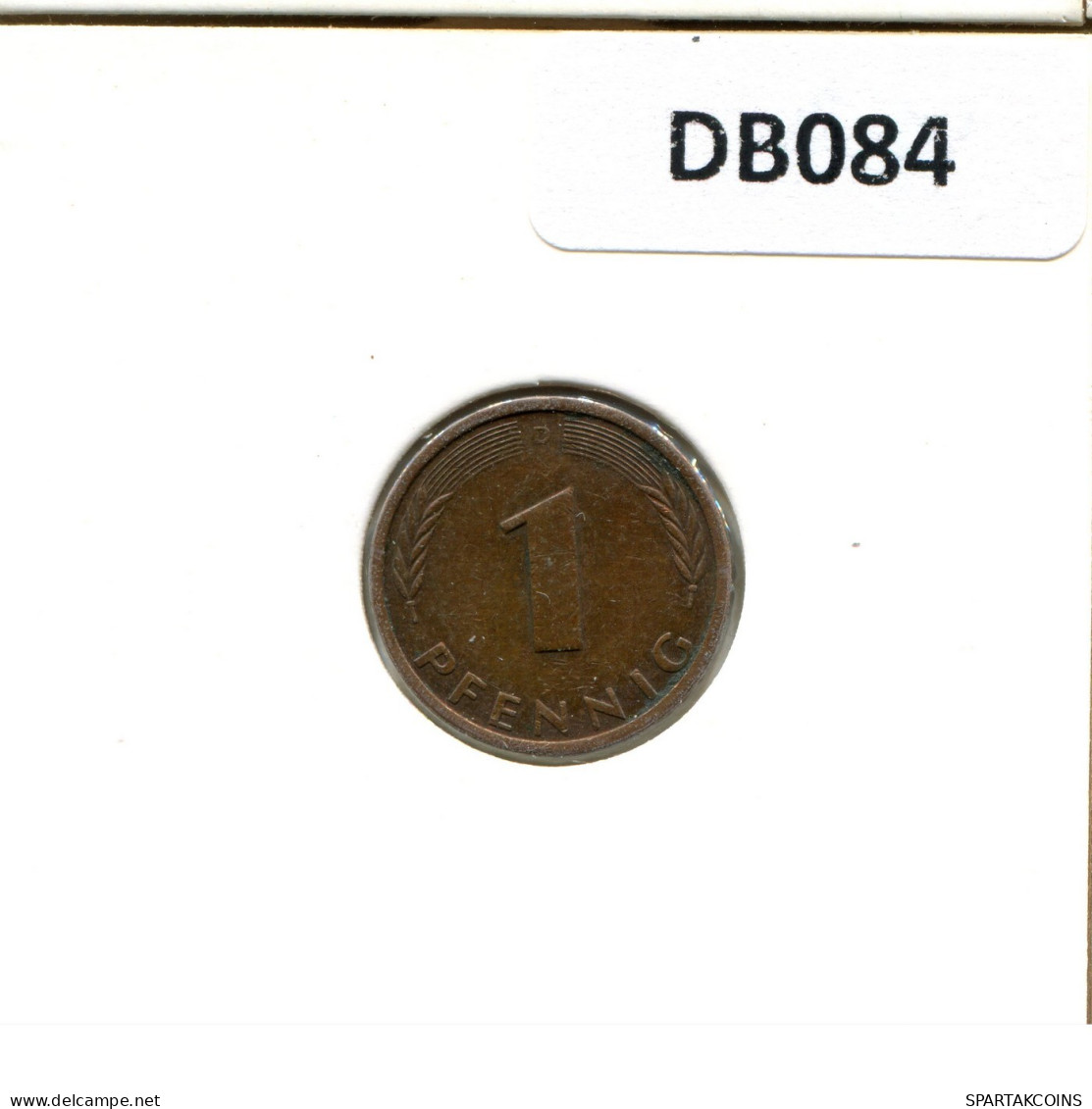 1 PFENNIG 1989 D WEST & UNIFIED GERMANY Coin #DB084.U.A - 1 Pfennig