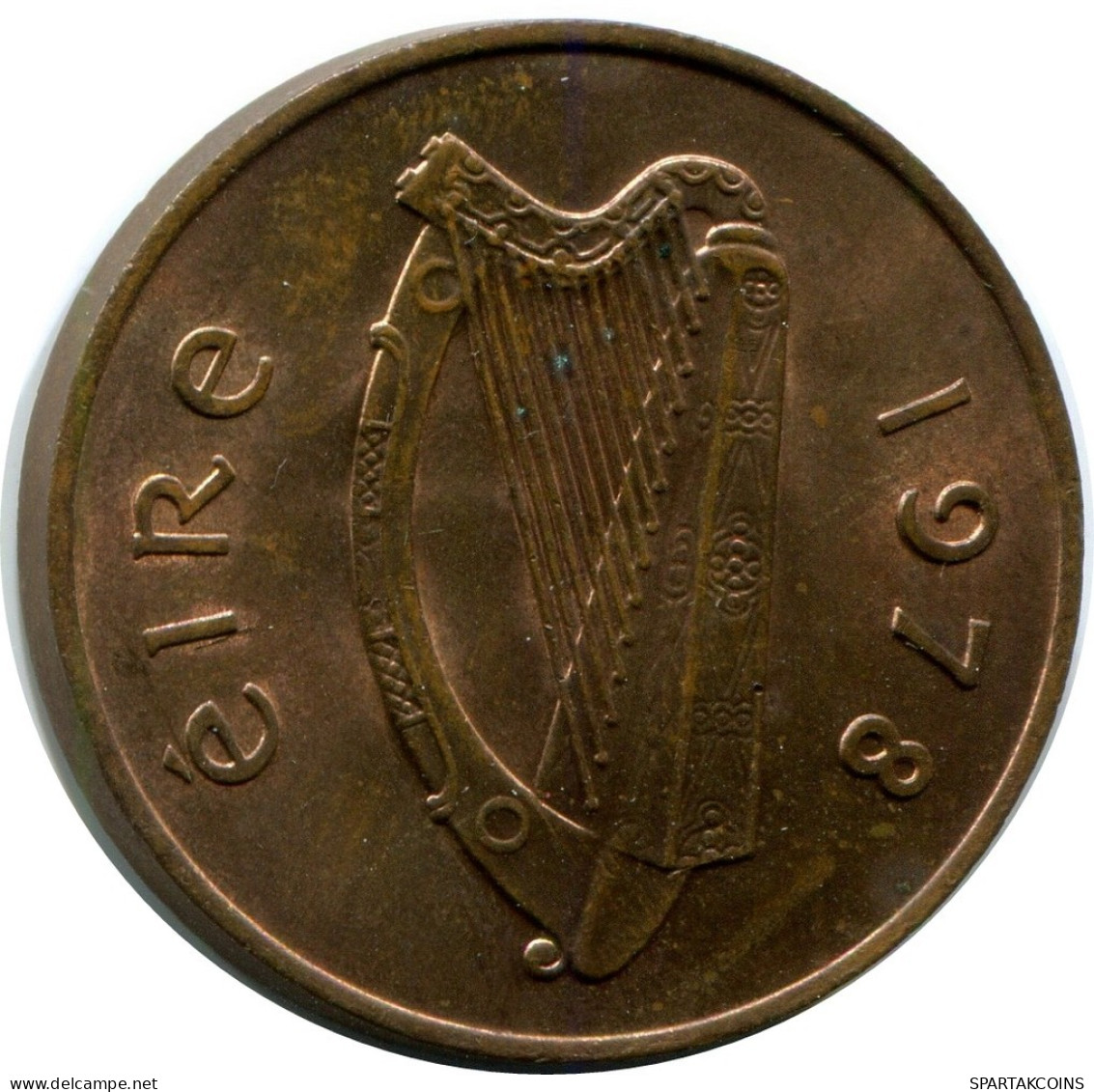 2 PENCE 1978 IRLANDE IRELAND Pièce #AX110.F.A - Ierland