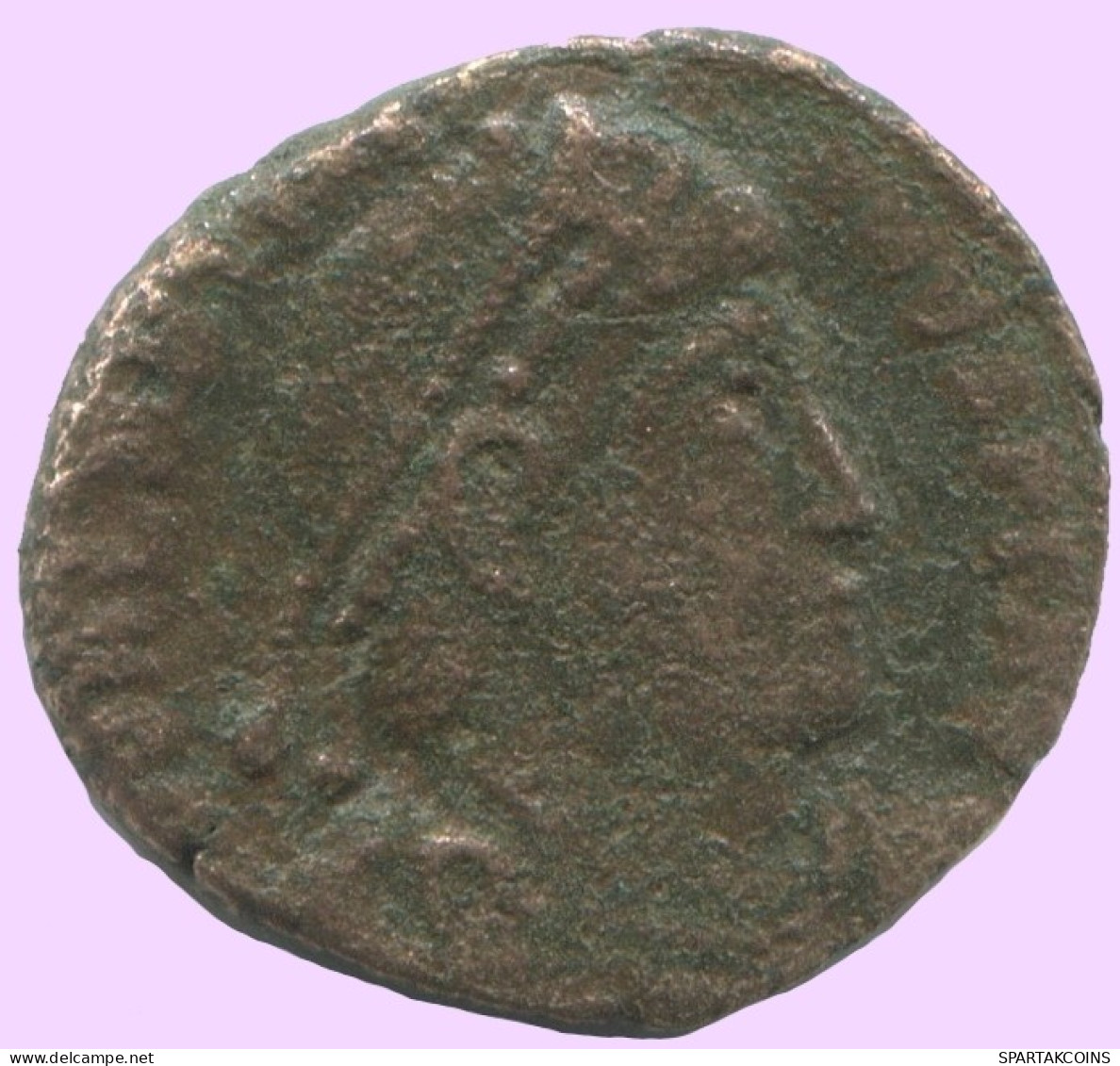 LATE ROMAN EMPIRE Follis Ancient Authentic Roman Coin 2.1g/17mm #ANT2061.7.U.A - La Caduta Dell'Impero Romano (363 / 476)