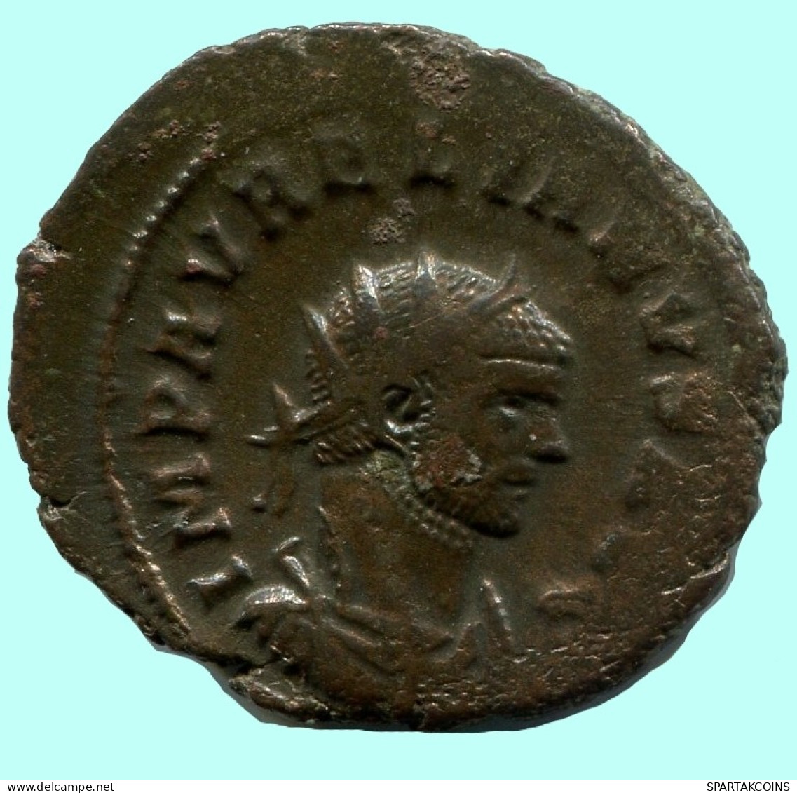 AURELIAN ANTONINIANUS 270-275 AD Ancient ROMAN EMPIRE Coin #ANC12279.33.U.A - La Crisis Militar (235 / 284)