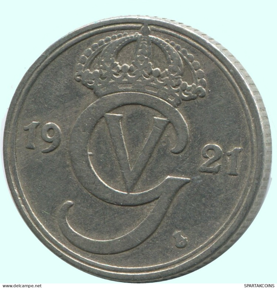 50 ORE 1921 W SUECIA SWEDEN Moneda RARE #AC698.2.E.A - Schweden